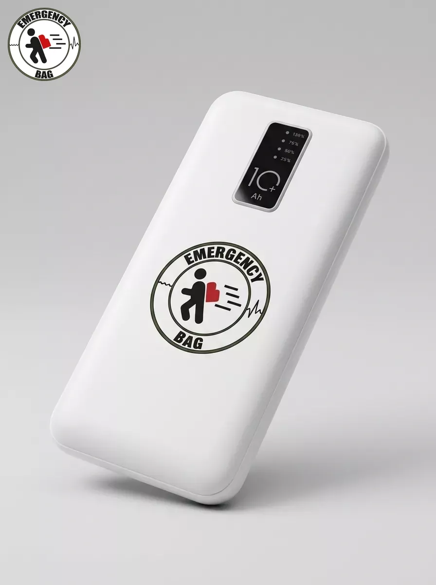 Powerbank 10.000 mAh met Ingebouwde Kabels